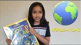 National Geographic Kids World Atlas Explained by 2nd Grader