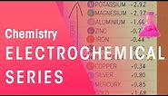 What Is The Electrochemical Series | Reactions | Chemistry | FuseSchool