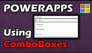 Beginners Guide Combobox & PowerApps with Basic Form