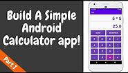 Android Calculator App Tutorial E01 - Constraint Layout in Android Studio 3.6 (2020)