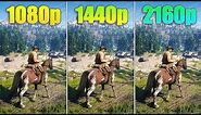 1080p vs 1440p vs 2160p Performance Test