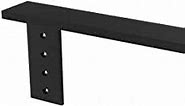 Solid Heavy Duty Steel Side Wall Hidden Countertop Support Bracket, 18 inch, Right, 1 Count, DIY Projects, Made with American Steel by The Original Granite Bracket