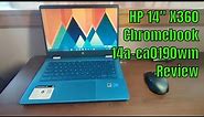 HP 14" X360 Chromebook 14a-ca0190wm, Review
