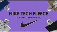 Nike tech fleece and outfits (Roblox clothing codes for games)