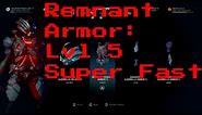 Best way to craft Remnant armor to level 5 buying uranium Mass Effect Andromeda