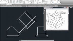 AutoCAD Auxiliary views