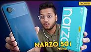 Realme Narzo 50i Prime UNBOXING & REVIEW | Premium Design, Big Battery 5000mAh
