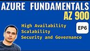 Azure high availability, scalability, security, SLA | Azure for beginners (AZ-900) | EP6