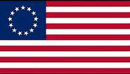 Historical American Flag Animation