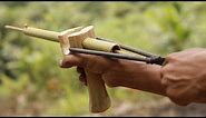 How to Make an Easy Survival Slingshot at Home | DIY |