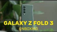 Samsung Galaxy Z Fold 3 Unboxing | Phantom Green |