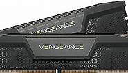 CORSAIR VENGEANCE DDR5 RAM 64GB (2x32GB) 5600MHz CL40 Intel XMP iCUE Compatible Computer Memory - Black (CMK64GX5M2B5600C40)