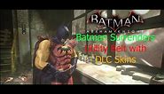 Batman Arkham Knight: Batman Surrenders Utility belt with DLC Skins
