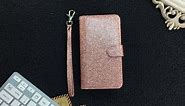 ULAK Glitter PU Leather Magnetic Detachable iPhone 5/5S/SE Wallet Case