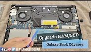 How to Upgrade the RAM and SSD on the Samsung Galaxy Book Odyssey