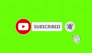 Subscribe, Youtube Subscribe, Subscribe Button. Free Stock Video