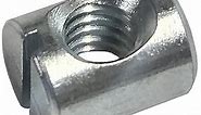 (12) Cross Dowels/Barrel Nuts - 1/4-20 12mm X 10mm Zinc-Plated CNC