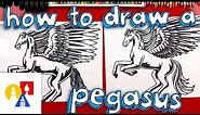 How To Draw A Realistic Pegasus (Part 2)