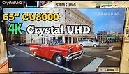 Samsung 65" CU8000 Crystal UHD 4K Smart TV (2023) | Overview!💯🔥