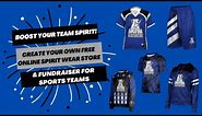 "Calling All Sports Teams: Get Your Own Free Online Spirit Wear and Fundraiser Store Today!"
