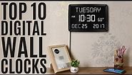 Top 10: Best Digital Wall Clocks of 2022 / Digital LED Clock with Stopwatch, Alarms, Countdown Timer