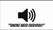 "Smoke Weed Everyday" Meme Sound Effect