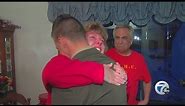 Marine surprises family just in time for Christmas