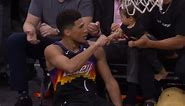 Devin Booker Fist Bumps Baby After Buzzer-Beater😂