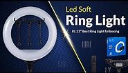 Led Soft Ring Light | RL 21" Best Ring Light Unboxing & Review