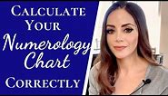 How To Calculate Your Numerological Chart Correctly | Calculate Your Life Path Number & More Easily