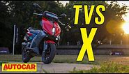 TVS X review - Is the electric scooter worth the price? | First Ride | Autocar India