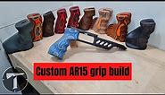 DIY custom ar15 pistol grips for the fx impact, s510tr, Airmaks katran target air rifles