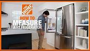 How to Measure a Refrigerator