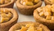 Caramel Apple Cookie Cups - Fall Dessert Idea!