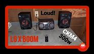 LG X-Boom 300w Stereo CKM4 Review & Sound Demo