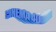 C4D Wavy Text Effect - Cinema 4D Tutorial (Free Project)
