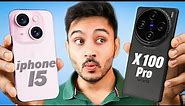 Vivo X100 Pro 5G Vs iPhone 15 Camera Test Comparison