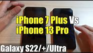 Physical Comparison Between iPhone 7 Plus Vs iPhone 13 Pro
