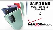 Unlocked Galaxy S20 FE 5G and Verizon