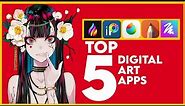 Top 5 Digital Art Apps for Android and iOS devices 2021