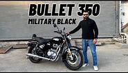 2024 Royal Enfield Bullet 350 Review | Military Black | Most Value for Money | Motorxone