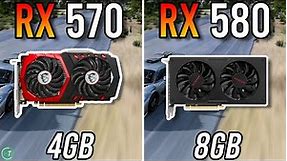 RX 570 4GB vs RX 580 8GB - 4GB or 8GB?