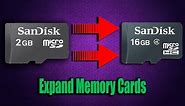 how to increase memory card size upto 16gb | E-compression technology (2020)