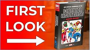Official Handbook Of The Marvel Universe: Master Edition Omnibus Volume 1 Overview