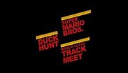 Super Mario Bros Duck Hunt World Class Track Meet Instruction Manual