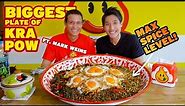 WORLD'S BIGGEST PAD KRAPOW ft @MarkWiens at PhedMark Bangkok! | MY SPICIEST FOOD CHALLENGE EVER!