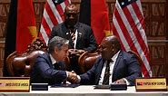 United States and Papua New Guinea strengthen defence ties with new security agreement, details still to be made public