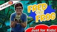 Fred the Frog. Best frog poem for kids, from kindyRock - great songs for little kids