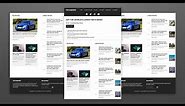 Build A News Website Using HTML, CSS and JavaScript