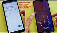 Samsung J4 Core J410f FRP Bypass and Password Reset Latest Security Update